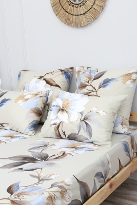 Наволочка поплин Кристи песочный